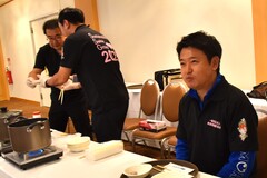 対話中