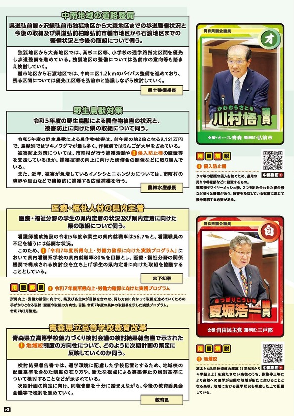 ３ページ