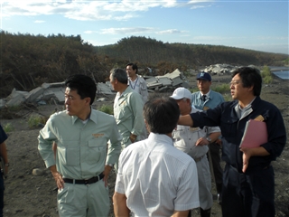 写真：農林水産委員会調査