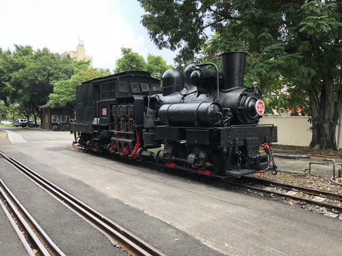 シェイ式蒸気機関車