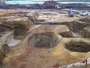 地面に穴を掘り廃棄物を捨てた「つぼ穴」