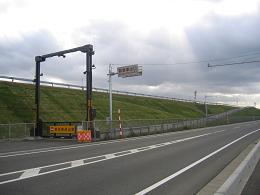 救急車退出路の全景