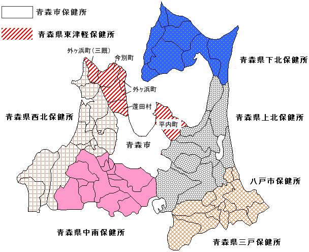 市町村管轄図 市町村管轄図