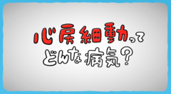 心房細動に注意（60秒）