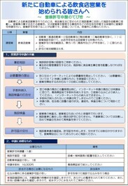 自動車リーフレット