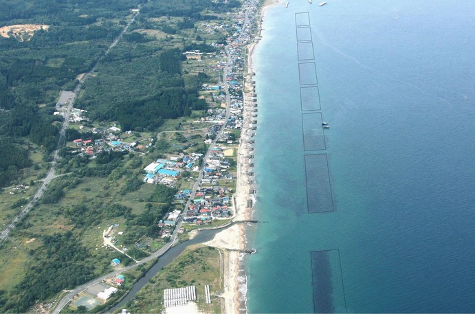 烏沢海岸侵食対策事業