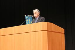 弘前地区防犯指導隊総隊長による大会宣言