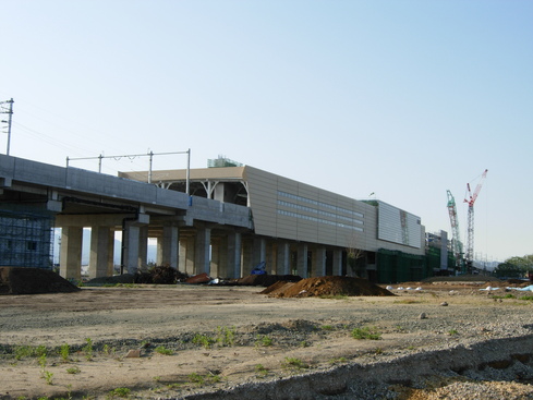 新幹線新青森駅北西側