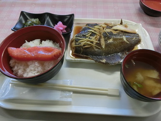 昼食（鹿部プレミアム御膳）