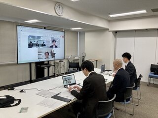 オンライン会議の様子