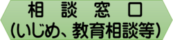 相談窓口(いじめ・教育相談)