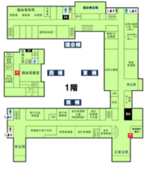 本館１階平面図